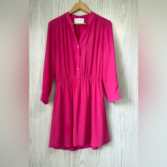 Charles Henry featuring a beautiful hot pink dress with pockets size Medium - Picture 1 of 4